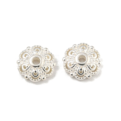 925 Sterling Silver Bead Caps STER-C007-04B-S-1