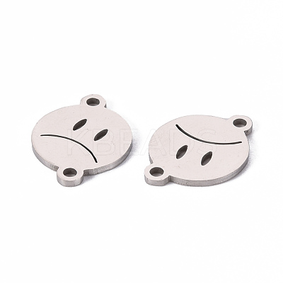 Non-Tarnish 201 Stainless Steel Link Connectors STAS-S110-091P-1