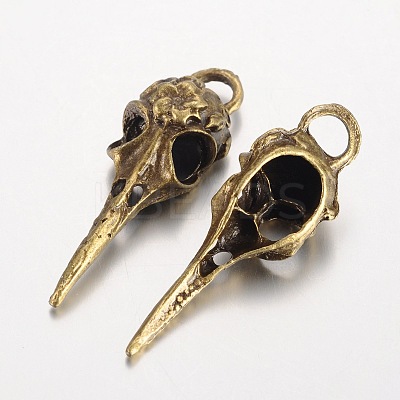 Tibetan Style Alloy Pendants PALLOY-K110-27AB-NR-1