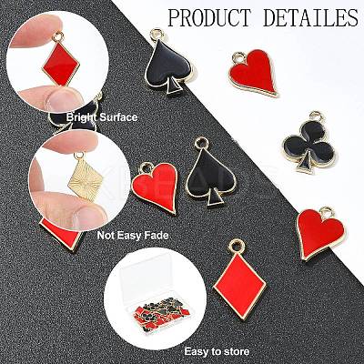 32Pcs 4 Styles Barrel Plating Alloy Pendants ENAM-YW0005-56-1