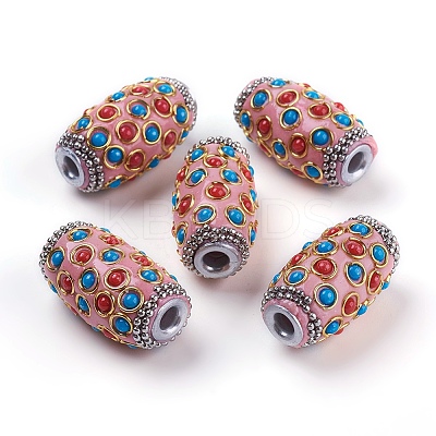 Handmade Indonesia Beads IPDL-P003-22G-1