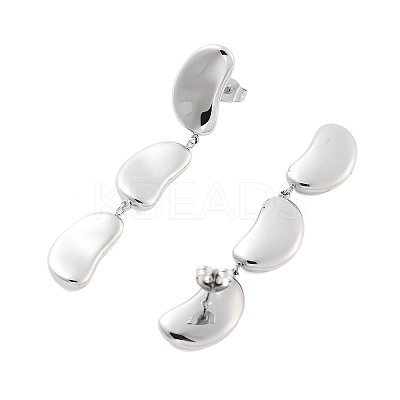 Non-Tarnish 304 Stainless Steel Stud Earrings EJEW-S226-10P-04-1
