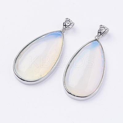 Opalite Big Pendants G-I184-12-1