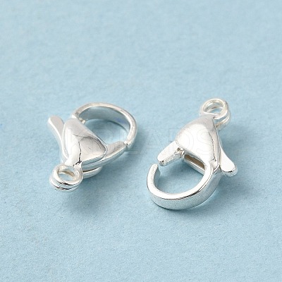 304 Stainless Steel Lobster Claw Clasps X-STAS-R120-02D-S-1