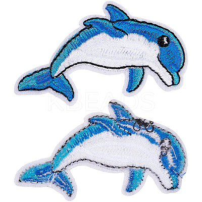 10Pcs Computerized Embroidery Cloth Iron on/Sew on Patches PATC-CY0001-43-1