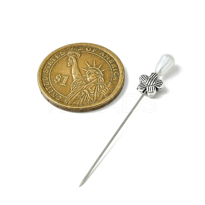 50Pcs 10 Style Iron Head Pins DIY-AB00024-1