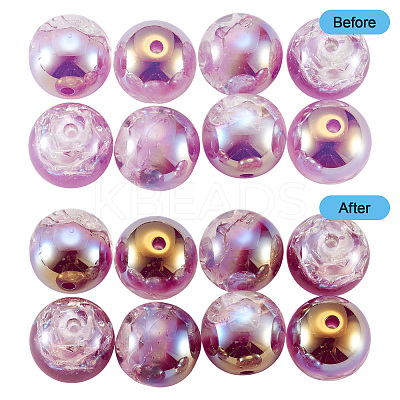 10Pcs Resin Beads PACR-TA0001-33I-1