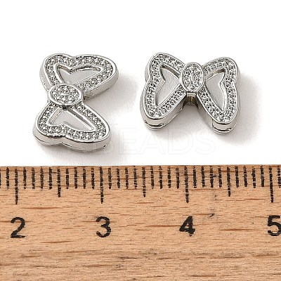 Rack Plating Alloy Beads PALLOY-P304-14P-1