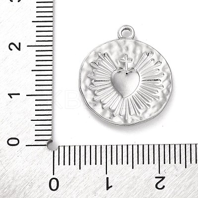 Anti-Tarnish 304 Stainless Steel Pendants STAS-K293-08P-1