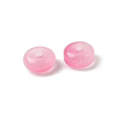 Baking Paint Imitation Jade Glass Beads DGLA-C005-A01-3x6mm-03-1
