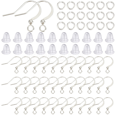 300Pcs Brass Earring Wire KK-SC0004-84S-1