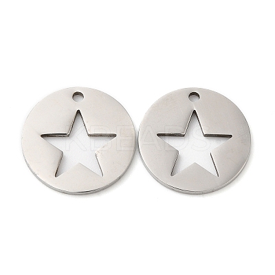 Non-Tarnish 201 Stainless Steel Pendants LS-STAS-A084-08P-1