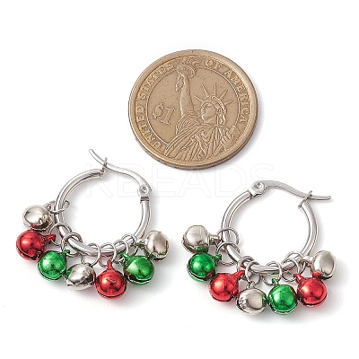 304 Stainless Steel Hoop Earrings EJEW-JE06066-1