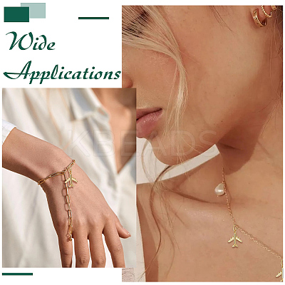 14Pcs Rack Plating Brass Charms KK-ME0001-50G-1