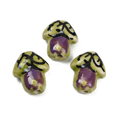 Handmade Porcelain Beads PORC-I029-03-1
