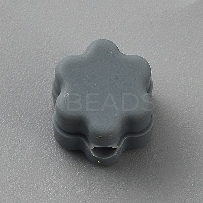Flower Silicone Focal Beads SIL-TAC0008-10J-1