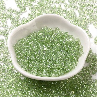 Baking Glass Seed Beads SEED-K009-07A-06-1