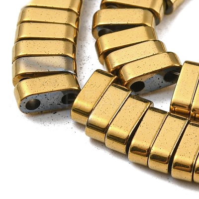 Electroplated Non-magnetic Synthetic Hematite Beads Strands G-C106-B02-12A-1