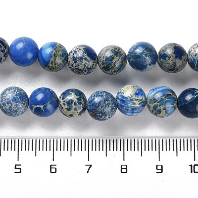 Dyed Natural Regalite/Imperial Jasper/Sea Sediment Jasper Beads Strands G-B124-C01-05-1