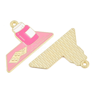Medical Theme Alloy Enamel Pendants AL-CBA2919-03G-10B-1