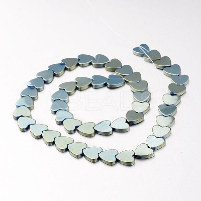 Electroplate Non-magnetic Synthetic Hematite Bead Strands G-F300-23E-07-1