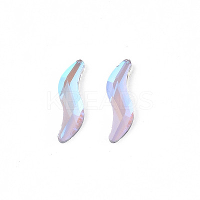 Glass Rhinestone Cabochons MRMJ-N027-014B-1