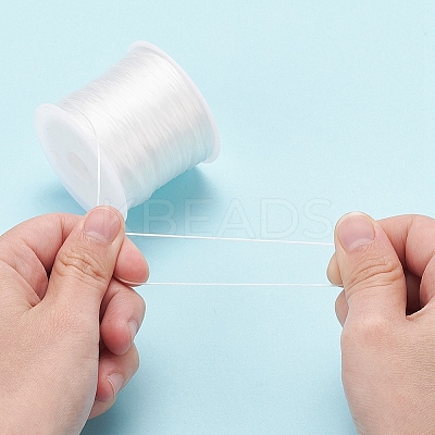 Flat Elastic Crystal String EW-YW0001-0.8mm-02E-1