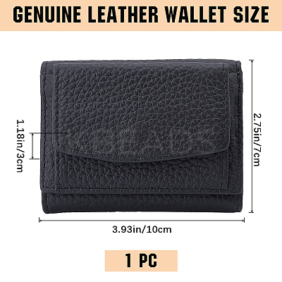 Cowhide Leather Wallets AJEW-WH20002-41B-1
