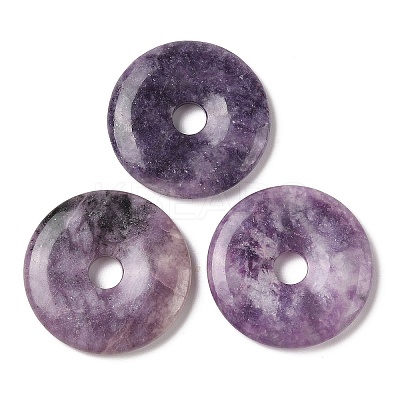 Natural Lepidolite Pendants G-F524-H12-1