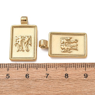 304 Stainless Steel Pendants STAS-C184-11G-02-1