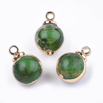 Natural Regalite/Imperial Jasper/Sea Sediment Jasper Charms G-T111-11D-1