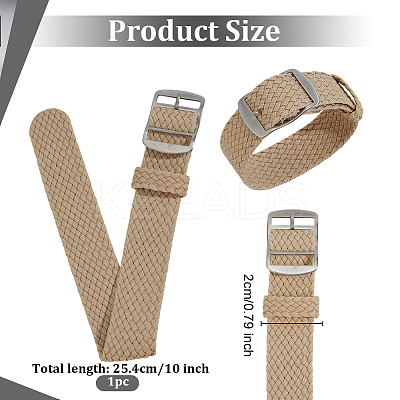 Nylon Watch Bands AJEW-WH0596-226J-1