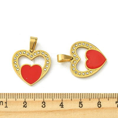 Ion Plating(IP) 304 Stainless Steel Pendants STAS-C101-07G-1