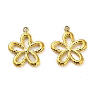 304 Stainless Steel Pendants STAS-L022-107G-03-1