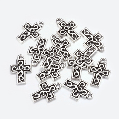 Tibetan Style Alloy Pendants EA0111Y-1