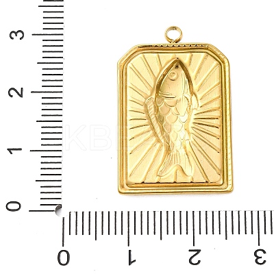 304 Stainless Steel Pendants STAS-V004-14G-01-1