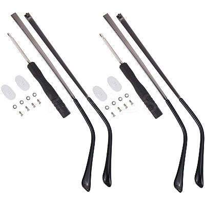 Alloy Eyeglass Leg Accessories FIND-WH20019-98B-1