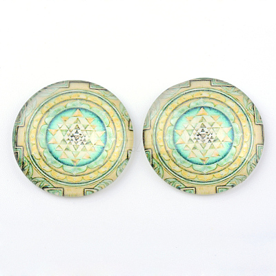 Glass Cabochons X-GGLA-L015-12mm-32-1