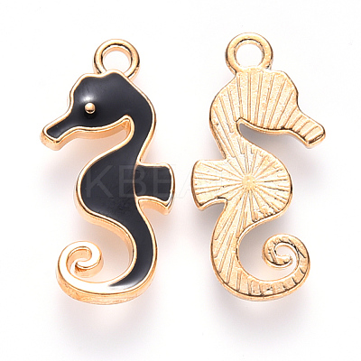 Alloy Enamel Pendants ENAM-S121-037B-1