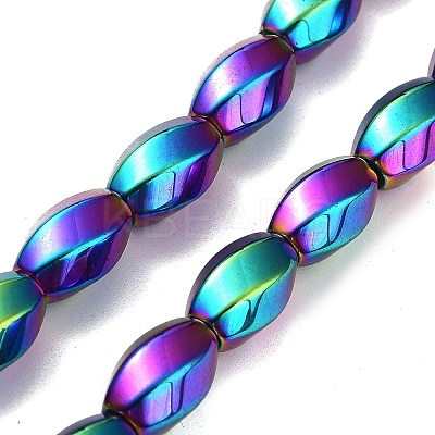 Synthetic Non-magnetic Hematite Beads Strands G-P545-G02-01B-1