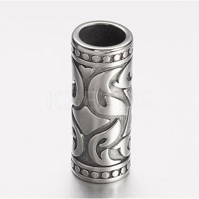 304 Stainless Steel Beads STAS-D166-44AS-1
