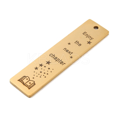 PVD Vacuum Plating 201 Stainless Steel Big Pendants LS-STAS-L079-027E-P-1