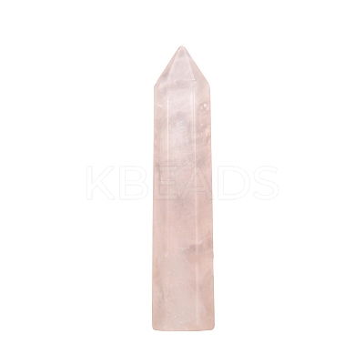 Point Tower Natural Rose Quartz Home Display Decoration PW-WG24364-02-1