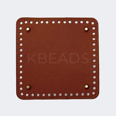 PU Imitation Leather Bag Bottoms DIY-H002-15B-1
