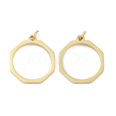 Ion Plating(IP) 304 Stainless Steel Pendants STAS-G324-01H-G-1