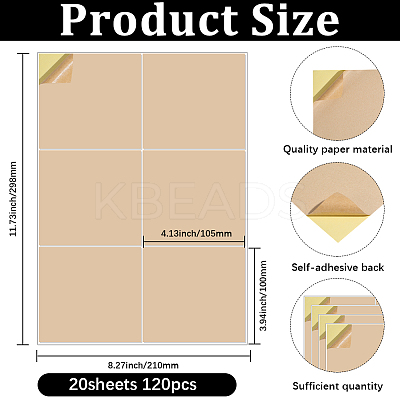 Self-Adhesive Stickers DIY-WH20053-28A-02-1