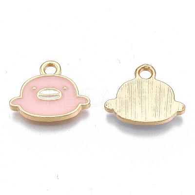 Alloy Enamel Charms X-PALLOY-N170-017B-NR-1
