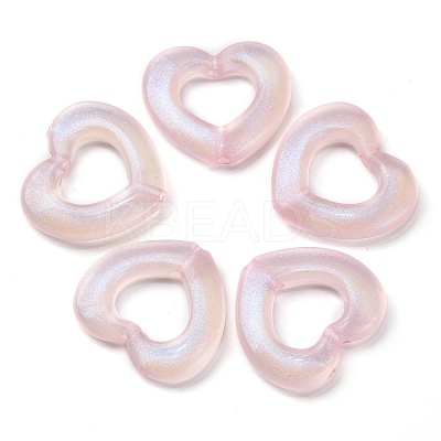 Luminous Transparent Acrylic Beads MACR-D024-19C-1
