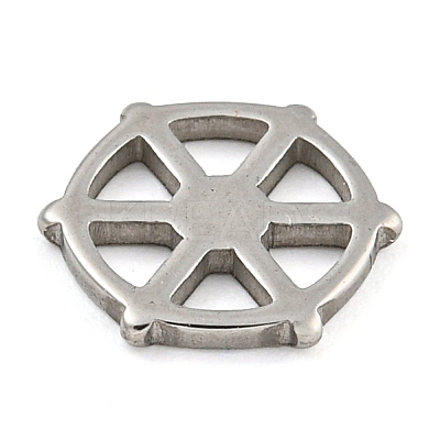Non-Tarnish 304 Stainless Steel Filigree Joiners STAS-Z076-20P-1