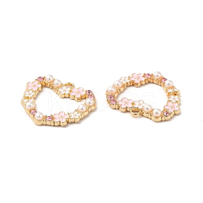 Alloy Enamel Pendants LS-ENAM-C005-25G-01-1